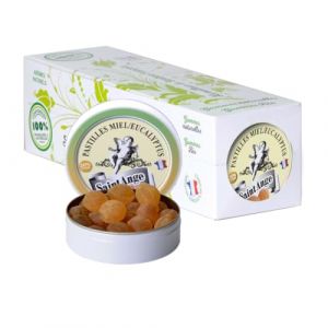 Pastilles Saint-Ange lot de 10 | Bonbons Traditionnels 100% Fran&ccedil;ais (Miel Eucalyptus) (La compagnie des confiseurs, neuf)