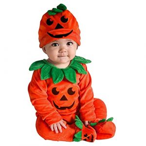 Spritumn-Home Costume De Citrouille d'halloween Ensemble B&eacute;B&eacute; Fille Citrouille Costume Halloween Enfant Fille Deguisement Haloween Gar&ccedil;On Halloween Costume Halloween Decoration (Lazwii, neuf)
