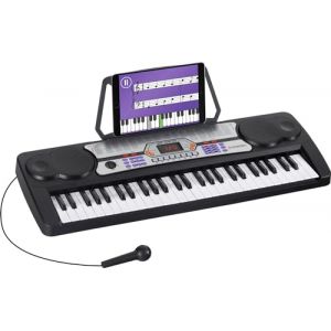 McGrey BK-5410 Keyboard de Piano avec Microphone et Pupitre - Clavier électronique à 54 Touches - Mini Piano Numérique avec 100 sonorités & 100 rythmes et fonction d'apprentissage (Maison de la musique Kirstein, neuf)