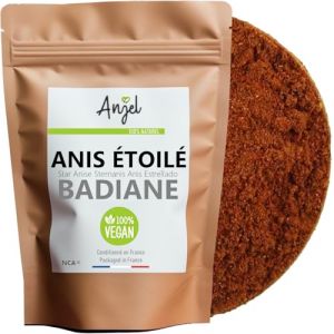 Anis Badiane en Poudre Premium - Anis &Eacute;toil&eacute; Moulu 100% Naturel - NCA (100) (ANJEL BOUTIQUE - MAISON DU GOUT, neuf)