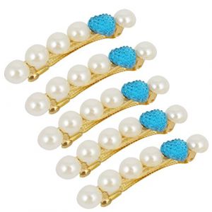 Ruilogod Lot de 5 barrettes &agrave; facettes en plastique pour femme (id:ca b14 23 439 c6c (DWD-union, neuf)