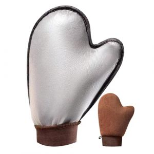 Krmoau Applicateur de lotion bronzante, faux applicateur de tan, d'application faux tan, applicateur double face pour &eacute;viter les taches de mains lors de l'application de mousse, de (cicrel, neuf)