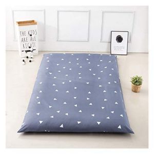 Housse de matelas à fermeture éclair anti-poussière pour matelas futon, tatami, matelas doux, jusqu'à 10 cm de profondeur, B, 135 x 200 cm (MERRY MARKET, neuf)