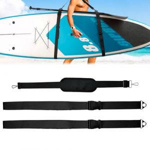 WEFHEF Sangle Suspension Planche 1 Épaulière 2 Bretelles Sangle Transport Réglable pour Planche Sangle Suspension Kayak pour Transporter des Planches à Pagaie, des Planches de Surf (Vectorspar, neuf)