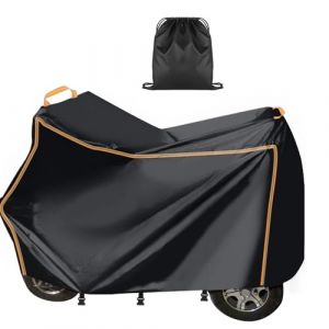 Housse imperméable pour scooter à mobilité réduite, housse Oxford 420D, protection UV pour scooter électrique, avec bande coupe-vent pour la plupart des scooters à mobilité réduite (144 x 99 x 68 cm) (divinge, neuf)