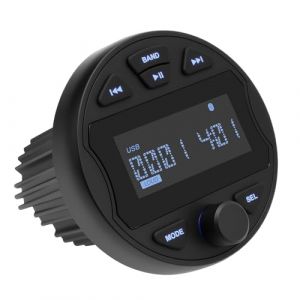 Liwogi Radio Bateau Lecteur MP3 étanche Récepteur stéréo Marine avec Radio AM/FM pour Bateaux, Yachts Bateaux de Plaisance (UKAUTO, neuf)