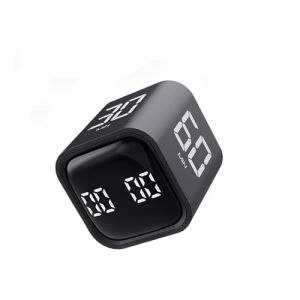 ZJSTRO Cube Time Timer,Minuteur de Cuisine,Timer Enfantet et Adultes chronomètre,paramètres de Gestion du Temps 5-10-30-60 Minutes pour Cuisine,Étude,Réunion,Sport,Travail (ZJSTRO-FR, neuf)