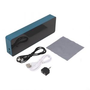 Sumsoctober Visualiseur dynamique de musique RVB LED Panneau d'affichage Analyseur de spectre audio VU Mètre Alimenté par USB (xiao wei store, neuf)
