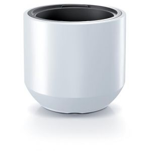 Tymar DBHEW Pot de fleurs avec insert - En plastique - Grand format - Blanc - Diam&egrave;tre : 47 cm (Julmax, neuf)