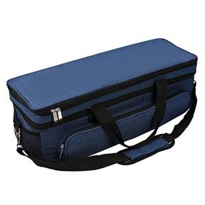 cutecool Sac fourre-Tout résistant à l'eau pour Machine de découpe, étui de Transport Double Couche, étui de Transport pour Outils de Grande capacité pour Machine à découper, Bleu… (xingchuikuoshangmao, neuf)