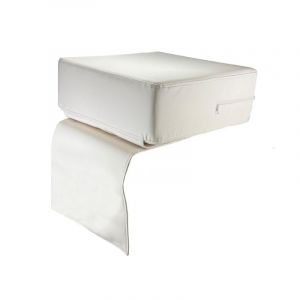 BIOTIFF Coussin Pouf rehausseur pour Fauteuil de Coiffure (Beige) (Bio-Tiff, neuf)