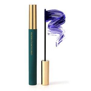 Magic Color Mascara, mascara fin et épais à boucler, naturel, imperméable, durable, anti-bavure, 4 couleurs disponibles (bleu) (Goniome.LLC, neuf)