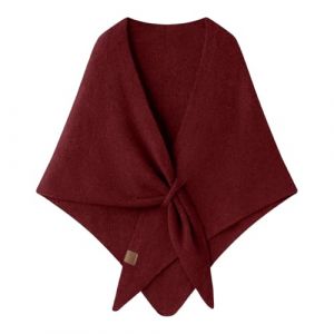 Chale Femme Poncho Hiver Chaud Grosse Echarpe Ch&acirc;les Laine Polaire Cape Ponchos Et Capes Vetement Manteau Cachemire Echarpes Foulards Chic Elegant Etoles V&ecirc;tements Automne Etole Mariage Grande Chaude (extensivc, neuf)