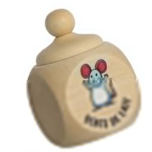 Spruchreif Bo&icirc;te &agrave; dents de lait en bois avec couvercle &agrave; vis et gravure | Bo&icirc;te &agrave; dents pour enfants pour les dents de lait &agrave; conserver | Parfaite comme petit cadeau | F&eacute;e des dents (Spruchreif GmbH, neuf)