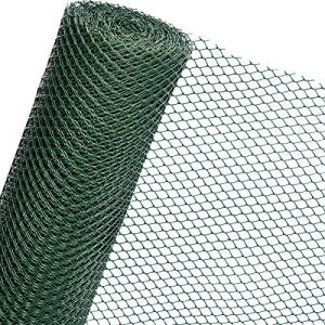 RK3/130HD Grillage de jardin robuste / 1,3 m X 30 mm / Plastique vert fonc&eacute; / Vendu au m&egrave;tre (HaGa-Welt, neuf)