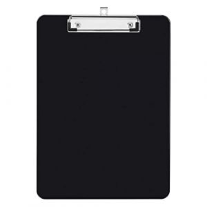 ZMREN Porte Bloc A4 Avec Pince, Porte bloc en plastique format lettre standard A4 pour infirmières étudiants, bureau (31,5 cm x 22 cm) (ZMREN, neuf)