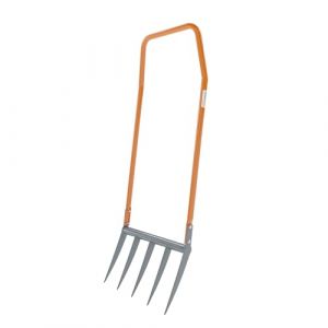Grelinette TERRADIX 5x300 - ameublissement Optimal en Profondeur et aération des Plates-Bandes - pour Une Constitution réussie de l'humus - Largeur de Travail 50cm - Longueur des Dents 30cm (TERRADIX GmbH, neuf)