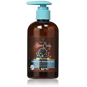 Born Curly Argan Curl Defining Jelly 8oz by I AM (Online Wellness Ltd, neuf)