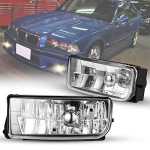 Feux anti-brouillard pour BMW BMW 3er(HB/SDN/WGN)(E36) 09/1990-08/2000 BMW 3er(CPE/CONV)(E36) 10/1991-11/1999 Ein Paar Lentille claire H1 12V 55W R:63178357390 L:63178357389 (tula motoren, neuf)