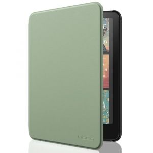 MoKo Étui Compatible avec 7" Kindle Paperwhite (12th Generation-2024) and Kindle Colorsoft Signature Edition 2024, Etui léger avec Auto Wake/Sleep pour Kindle Paperwhite 2024, Céladon (Amoi Channel, neuf)
