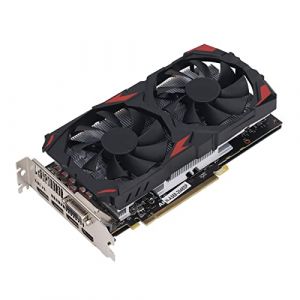 Dpofirs Carte Graphique de Jeu RX 580 8 Go 256BIT avec Deux Ventilateurs pour Ordinateurs de Bureau, Plug and Play, Efficace et Silencieux, Installation Facile, Stable et (580 8G (Dpofirs, neuf)