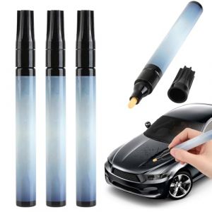Penriter 3pcs Stylo Anti Rayure Voiture, Stylo Efface Rayures Profondes, Stylo Anti-Rayures Recyclable pour for Toutes Couleurs for Voiture Retouche Peinture Carrosserie Universel, Retouche Réparation (YiShengQing, neuf)