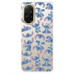 Coque compatible avec Xiaomi Redmi A5 officielle Disney Faces Stitch pour protéger votre téléphone portable Coque en silicone transparente souple sous licence officielle Lilo & Stitch (La Casa de Las Carcasas, neuf)