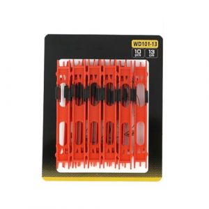 UncleS Lot de 10 supports de ligne de p&ecirc;che - Enrouleur de ligne de p&ecirc;che - Planche d'enroulement - Support de ligne - Accessoires de p&ecirc;che (hikz14019fod, neuf)