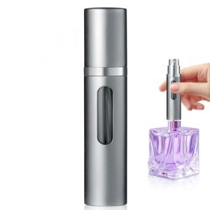 xiaowanwan Vaporisateur de parfum rechargeable de 8 ml, vaporisateur de parfum pour les déplacements, mini flacon de parfum vide, flacon pulvérisateur de parfum en verre, vaporisateur de poche (8 ml (Xwanwan Trading, neuf)