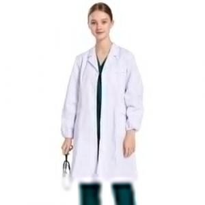 CATOR Blouse Blanche Chimie Lycee, Blouse chimie, Blouse blanche chimie, Laboratoire Blouse Medicale blanc manches longues Blouse medicale femme/homme, Poignets &eacute;lastiques, S (QUQU JIANING, neuf)