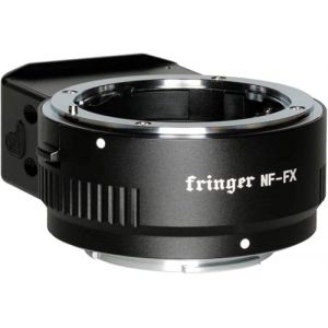 Fringer NF-FX (FR-FTX1) Lens Adapter Auto Focus Built-in Electronic Aperture Compatible with Nikon F to Fujfilm X Fuji Cameras X-T3 X-T4 X-Pro3 XT30 X-H1 X-T100 X-T200 X-S10 Sigma Tamron&hellip; (caltter, neuf)