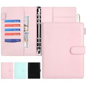 Onlyesh Classeur A5, Budget Planner 6 Anneaux, Classeur A5 Cuir pour &Eacute;conomiser de l'argent, Planifier vos D&eacute;penses, Accessoires Non Inclus (Eliauk-eu, neuf)