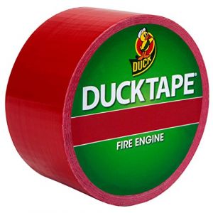 Duck Tape Ruban Adh&eacute;sif de Masquage Couleurs Rouge Pompiers 48 mm x 9.1m (blueacetradingltd2, neuf)