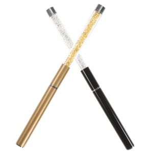 SHERCHPRY 2 pi&egrave;ces Brosse &agrave; Cils Ergonomique Noir et Or Brosse &agrave; Mascara Spirale pour Extension de Cils et Sourcils Outil de Maquillage Professionnel pour R&eacute;sultat Naturel et Net (Dnna Huang, neuf)