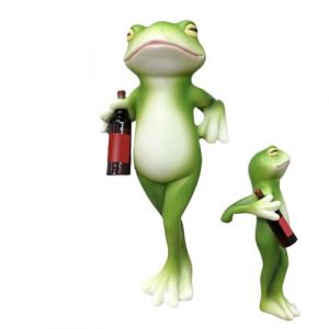 D&eacute;coration de Pot de Fleurs Grenouille en r&eacute;sine pour Pot de Fleurs - D&eacute;coration cr&eacute;ative de Jardin - Figurine de Grenouille grimpante pour terrasse et Cour (tongwenar, neuf)