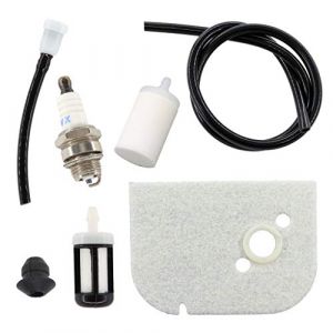 HURI Filtre &agrave; air, plaque de filtration, tuyau de carburant, tuyau &agrave; essence, filtre &agrave; carburant pour tron&ccedil;onneuse Stihl 009 010 011 012 # 1120 1600 (HURI, neuf)