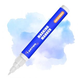 7 Artists Marqueur Aquarelle avec Gomme de Masquage 1-2 mm &ndash; Masking Pen avec Fluide de Masquage Aquarelle | Gomme Liquide pour Effets Pr&eacute;cis | Marqueur Drawing Gum Facile &agrave; Enlever (Optio Cycle GmbH, neuf)