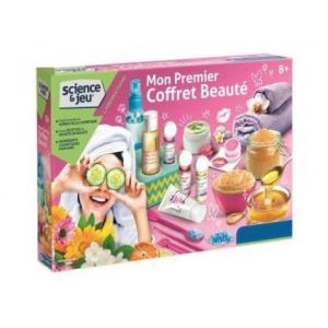 Mon Premier Coffret Beaute Enfant des 8 Ans - Laboratoire Studio Beaute Creation - Fabrication cosmetiques - Set Science et Jeu et Une Carte Tigre (Yummers Co, neuf)
