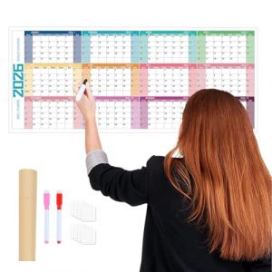 Mihauuke Calendrier 2026,Planificateur Annuel Effa&ccedil;able 2026 - Organiseur Annuel et Mensuel Pour, &Eacute;l&egrave;ves, Enseignants, Bureau, Maison ou Salle de Classe (Mihauuke, neuf)