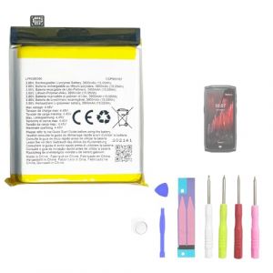 Aousavo LPN386390 Batterie de rechange LPN386390 compatible avec Crosscall Core M5 LPN386390 avec kit d'outils gratuits (BC everything, neuf)