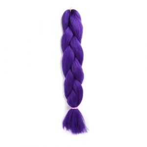 LYVQZPWLRla mode synthétique, Extensions de cheveux synthétiques tressés de 61 cm for femmes, coiffures à faire soi-même, jaune, orange, blond(44) (KanHuaDeY, neuf)