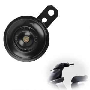 Klaxon Moto 12V, Klaxon Moto Avertisseur Motocycle Universel Horn, Corne Imperm&eacute;able pour Moto, Avertisseur Sonore Moto 12V, V&eacute;hicule, pour Moto,V&eacute;hicule,Voiture,Camion (TaoTaoBu, neuf)