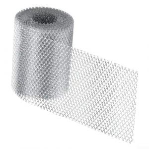 Rouleau de protection de goutti&egrave;re en aluminium, 6,1 m de protection de goutti&egrave;re contre les feuilles, grillage de protection de goutti&egrave;re contre la pluie pour bloquer les feuilles, brindilles et (popmall-eu, neuf)