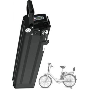 Batterie De Vélo Électrique 36V Batterie E-Bike 36V 10Ah/13Ah/15Ah/20Ah pour Vélo Électrique Pliable, Batterie Lithium-ION Amovible avec Chargeur pour Moteurs 250W/500W/750W 36V 15Ah, 4-pin (Zhaiyan, neuf)