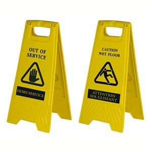 PEGANE Plot de s&eacute;curit&eacute; Mobile - 27 x 61 cm (visiodirect-, neuf)