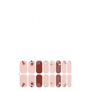 Halloween Nail Autocollant Set Fluorescent Stickers Autocollants Art Stickers For Party Art Decals Accessoires Pour Les Amoureux De La Beaut&eacute; Enveloppement Sur Le Th&egrave;me (SEAxie, neuf)