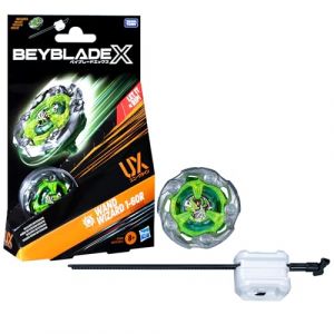 Beyblade X Starter Pack - HSG1538 - Toupie + Lanceur Green Wand Wizard (cavernedesjouets, neuf)