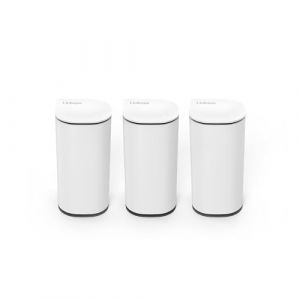 Système Mesh Velop Micro 7 de Linksys | WiFi BE5000 Double Bande | Couverture Multiroom : Jusqu’à 200 m² par borne | Ethernet 2,5 Gbit/s | 1,8 Fois Plus Rapide Que Le WiFi 6 | Lot de 3 (GALADOR, neuf)