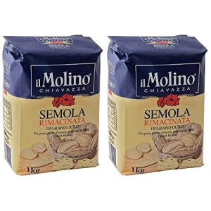Molino Chiavazza - Farine de Blé Entier Italienne (Lot de 2 x 1Kg) (Grocer Planet, neuf)