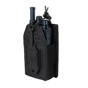 TOPTACPRO Étui Radio Tactique Pochette Radio Molle Universelle pour Talkie-Walkie BaoFeng UV-5R BF-F8HP Pochette de Rangement Réglable pour Chargeur (Black) (Toptacpro, neuf)